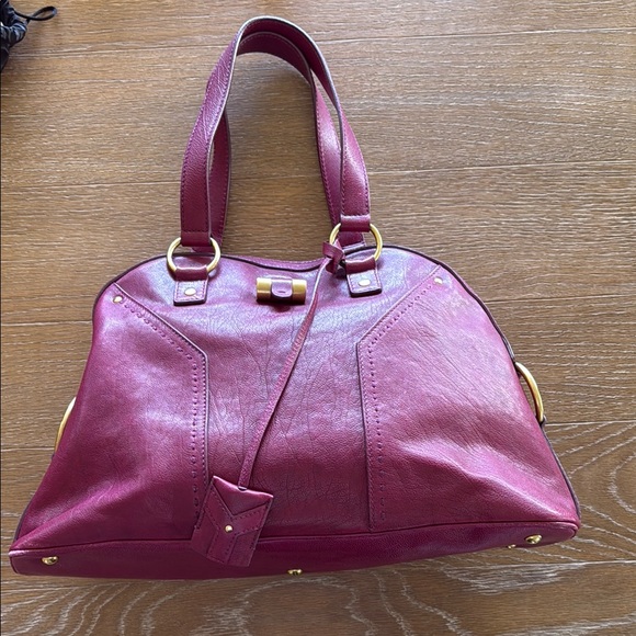 YSL Large Muse bag in Boudreaux - Picture 1 of 13